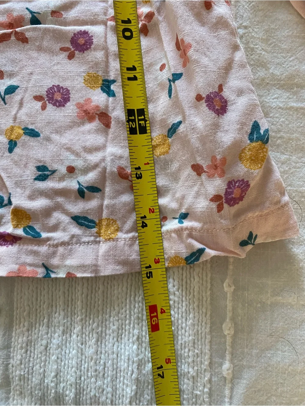 Carter's Brown Polka Dot Tie-Front Top and Art Class Pink Floral Top